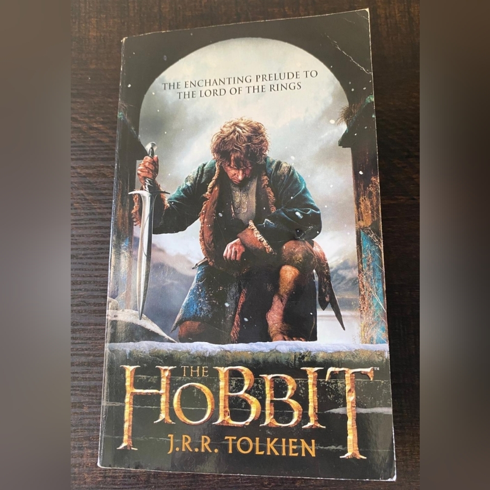 The Hobbit JRR Tolkien Book Movie Tie-in Edition Pre-Lord of the Rings Paperback